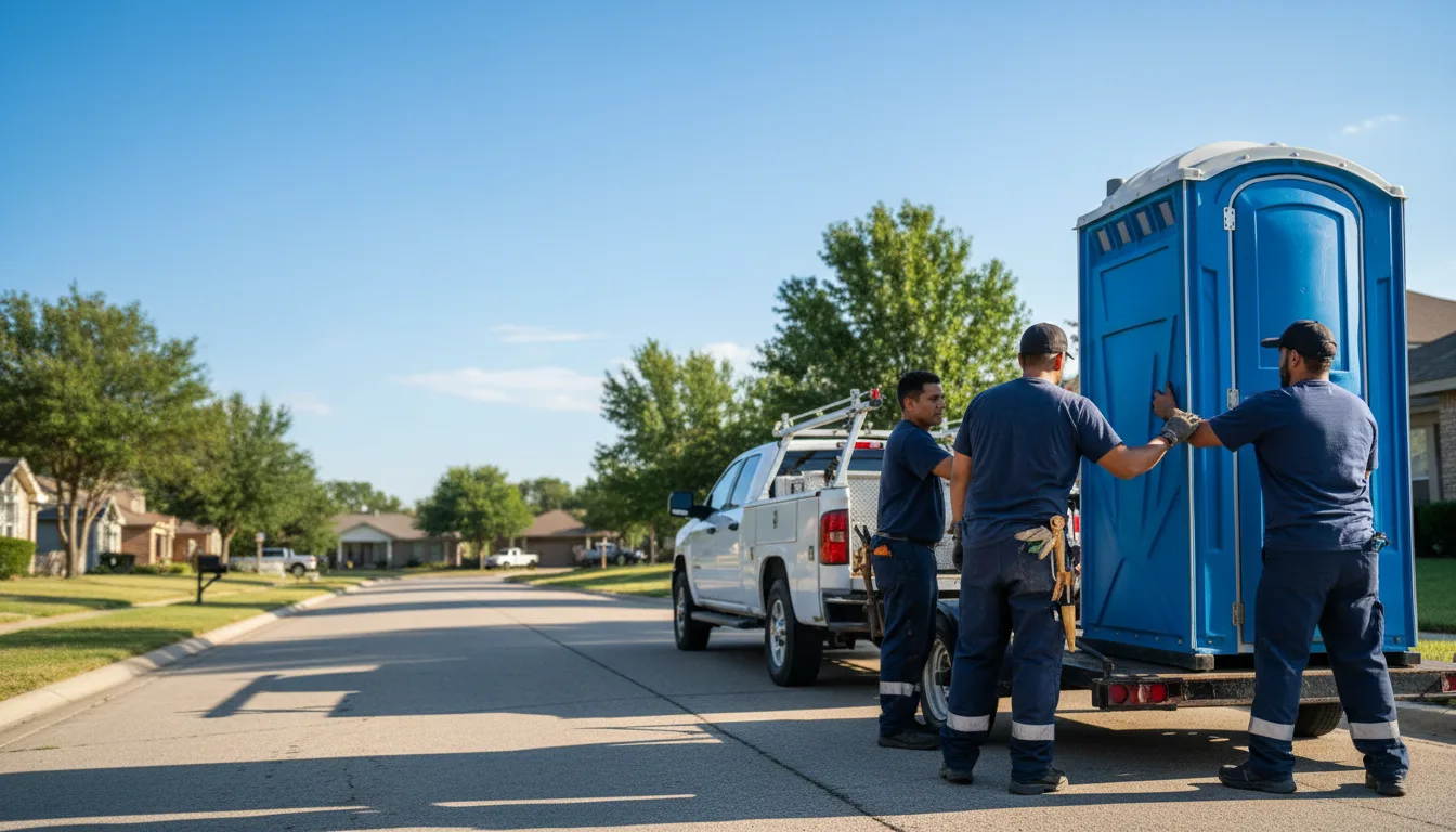 Portable Toilet Rental in New London, TX near me